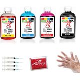 Eurink Epson Ecotank L4260 Yazıcı Uyumlu Mürekkep Seti 4 x 50 ml (101) - Çok Renkli
