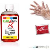Eurink Epson Ecotank L6190 Yazıcı Uyumlu Mürekkep Yellow 50 ml (101) - Çok Renkli