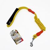 Euro Dog Sarı 8 mm x 120 cm Köpek Gezdirme Tasması