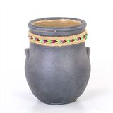 Euro Flora 12x20.5 cm Küp Beton Saksı