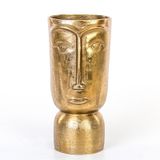 Euro Flora Metal Surat Vazo 16,5x37 Cm Dore