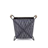 Euro Flora Siyah 32x18.5x31 cm Ayaklı Metal Çiçeklik