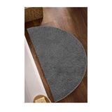 EUROBANO Luna Yarım Ay Kaymaz Taban Yıkanabilir 40x80 cm Tek Parça Banyo / Balkon Paspası