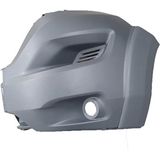 Eurobump Fıat Ducato - 2014 - 2020 Ön Tampon Ucu Sol Siyah Sis Delikli Dodikli Araçlar Için Eurobump Oem No: 1612430680
