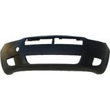 Eurobump Fıat Grande Punto- 2006-2012; Ön Tampon Siyah (Sis Delikli) (Eurobump) Oem No: (735417219)