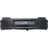 Eurobump Peugeot 307 2006-2008; Arka Tampon Siyah (Bandlı) (Hb) (Eurobump) Oem No: (7410.Q6)