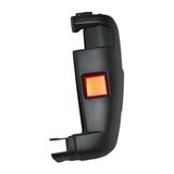 Eurobump Peugeot Boxer- 2003-2007; Arka Tampon Ucu Sağ Siyah (Reflektörlü) (Eurobump) Oem No: (735383190)
