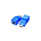 eurocam Hdmi Extender 25 Metre Uzatma Adaptörü Cat5 Cat6