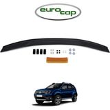 Eurocap Dacia Duster Ön Kaput Koruma Rüzgarlığı 3mm Akrilik ( Abs) Parlak Siyah Deflektör 2013-2017