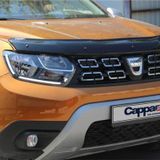 EUROCAP Dacia Duster Ön Kaput Koruma Rüzgarlığı 3mm Akrilik (ABS) Parlak Siyah Deflektör 2018-> 30210218 **A 1 34**