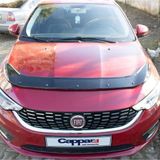 EUROCAP Fiat Egea Ön Kaput Koruma Rüzgarlığı 3mm Akrilik (ABS) Parlak Siyah Deflektör 2015+ ** A8 34 **