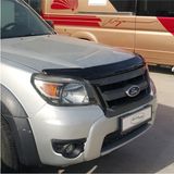 eurocap Ford Ranger Ön Kaput Koruma Rüzgarlığı 3 mm Akrilik (Abs) Parlak Siyah Deflektör 2009-2011