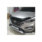 EUROCAP Hyundai Tucson Ön Kaput Koruma Rüzgarlığı 3mm Akrilik (abs) Parlak Siyah Deflektör 2016->