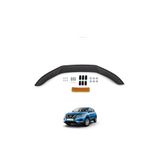EUROCAP Nissan Qashqai Ön Kaput Koruma Rüzgarlığı 3mm Akrilik (ABS) Parlak Siyah Deflektör 2017->