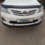 EUROCAP Toyota Corolla Ön Kaput Koruma Rüzgarlığı Akrilik (ABS) Parlak Siyah Deflektör 2008-2013 30780808* B 2 56