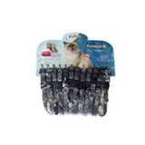 Eurocat 10 mm 28 cm 12 Adet Deri Desenli Kedi Boyun Tasması
