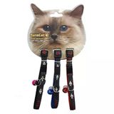 Eurocat Balık Desenli Çıngıraklı Kedi Boyun Tasması 28 Cm