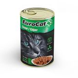 Eurocat Ciğerli 415 gr Konserve Kedi Maması