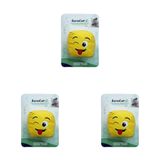 Eurocat Dil Çıkaran Smiley Küp Kedi Oyuncağı, 6 Cm (3 paketi)