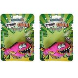 Eurocat Yemli Pembe Balık Kedi Oyuncağı, 24 Cm (2 paketi)