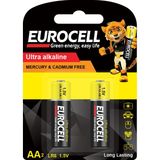 Eurocell AA2 LR6 1.5 V Kalem Pil - 2'li