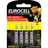 EuroCell Ince Kalem Pil - Aaa4 LR03- 1.5 V - 4'lü