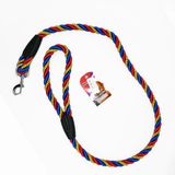 Eurodog 18 mm x 120 cm Sarı Kırmızı Mavi Köpek Uzatma