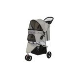 Eurodog Katlanabilir Köpek Arabası Gri 81X45,5X101CM