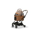 Eurodog Katlanabilir Köpek Arabası Kahverengi 67x49x100 cm ZNGZR