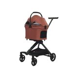 EuroDog Katlanabilir Köpek Arabası Turuncu 66x52x110 Cm