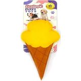 Eurodog Puppy Pet Toys Sarı Dondurma Şeklinde Köpek Oyuncağı