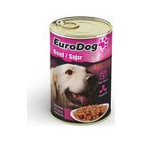EuroDog Tavuk Etli 415 gr Yetişkin Köpek Konserve