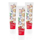 Eurofresh Little Kids 3 Yaş Üzeri Çilek Aromalı Diş Macunu 50Gr X 3 Adet