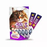 Eurogold Cat Sıvı Kedi Ödülü Ton - Deniz Tarağı 5X15gr 12Li