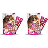 EuroGold Cat Sıvı Kedi Ödülü Ton - Yengeç 5x15 gr (2 paketi)