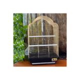 EuroGold MTXDPN PIRINÇ TELLI OVAL ÇATILI KUŞ KAFESI 34,5X28X54,5CM X (162509) 1 ADET