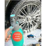 Euroist Köpük Atan Pompa – Araba Yıkama Köpük Pompası, Yüksek Basınçlı Ayarlanabilir Başlık, 2 Litre