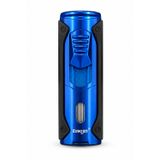 Eurojet Dört Torch Pürmüz Mavi Siyah Puro Çakmağı