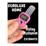 EUROLUXE 1 Adet Yüzük Zikirmatik Parmağa Takılabilen Tesbih Zikirmatik Karışık Renk