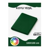EUROLUXE Koyu Yeşil Metrelik Ince Keçe Kumaş Keçe 1 Mm Aktivite Keçesi Renkli Keçe 1 Metre 100 Cm X 100 Cm
