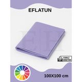 Euroluxe Metrelik Ince Keçe Kumaş Keçe 1 mm Aktivite Keçesi Renkli Keçe 1 Metre (100 cm x 100 Cm) - Eflatun