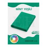 EUROLUXE Mint Yeşili Metrelik Ince Keçe Kumaş Keçe 1 Mm Aktivite Keçesi Renkli Keçe 1 Metre (100 Cm X 100 Cm)