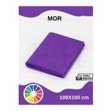 EUROLUXE Mor Renk Metrelik Ince Keçe Kumaş Keçe 1 Mm Aktivite Keçesi Renkli Keçe 1 Metre 100 Cm X 100 Cm