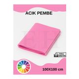 EUROLUXE Pembe Renk Metrelik Ince Keçe Kumaş Keçe 1 mm Aktivite Keçesi Renkli Keçe 1 Metre (100 cm x 100 Cm)