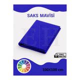 EUROLUXE Saks Mavisi Metrelik Ince Keçe Kumaş Keçe 1 Mm Aktivite Keçesi Renkli Keçe 1 Metre (100 Cm X 100 Cm)