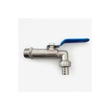 EUROMİX BAHÇE MUSLUĞU, KÜRESEL, 1/2" UYUMLU, HORTUM TAKMAYA UYGUN