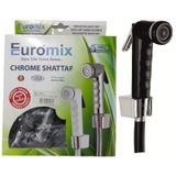 Euromix Taharetmatik Şaddaf Takımı Plastik Taharatmatik Setisiyah