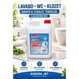 Europa Jet Lavabo Taşı, WC Taşı ve Klozet Taşı Temizleyici 5 kg – Büyük Boy Banyo ve Tuvalet Temizleyici