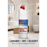 Europa Jet Lavabo, WC ve Klozet Taşı Temizleyici – Banyo ve Tuvalet Yüzeyleri İçin Güçlü Temizlik