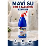 Europa Jet Mavi Su Kireç ve Pas Sökücü – WC ve Banyo Yüzeyleri İçin Temizleyici